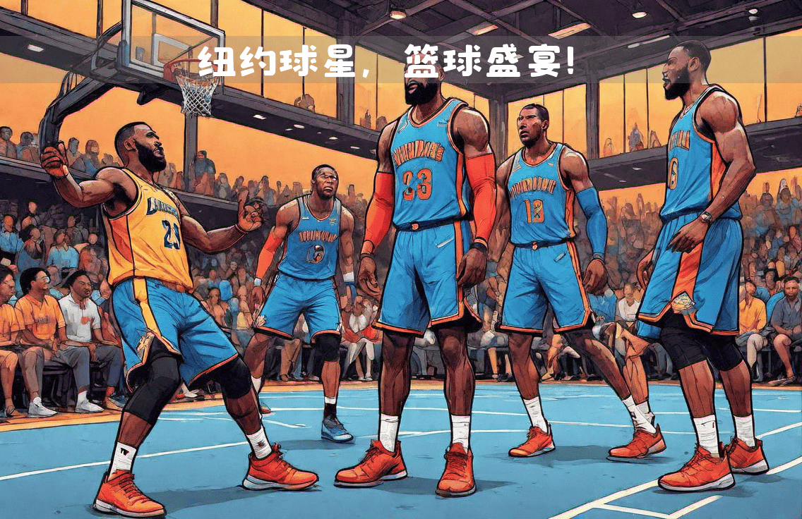篮球明星云集的比赛场面精彩纷呈